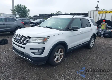 2016 Ford Explorer Xlt из США, поврежденный, VIN 1FM5K8D88GGD20369